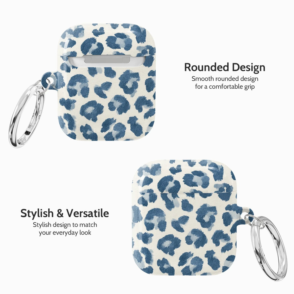 Denim Leopard - AirPods 1 & 2 Case