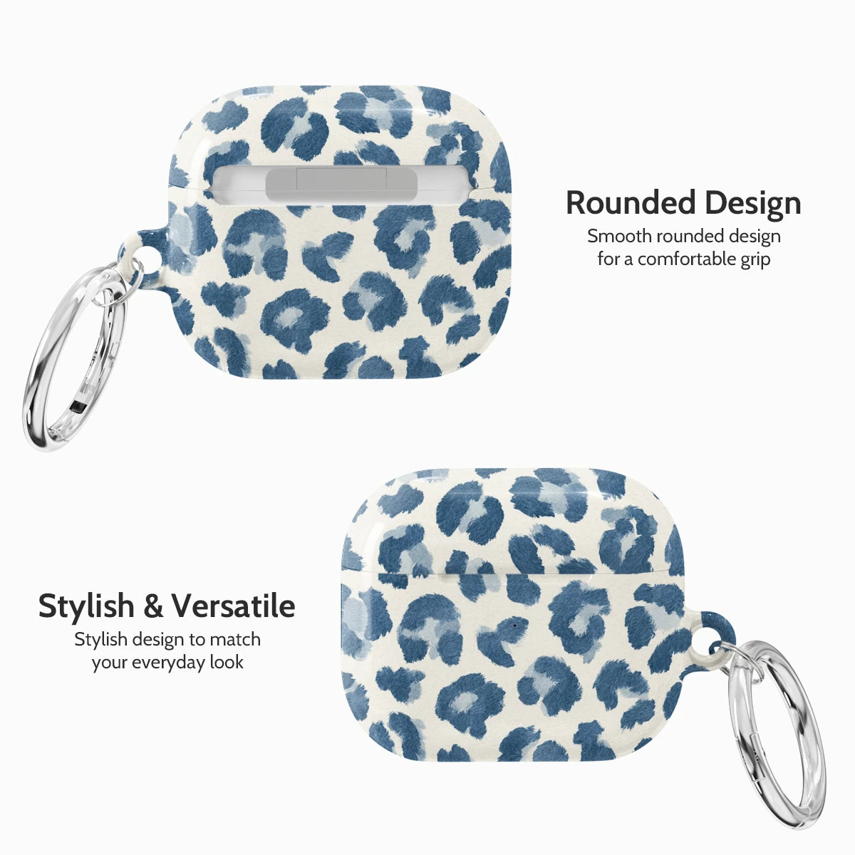 Denim Leopard - AirPods 3 Case