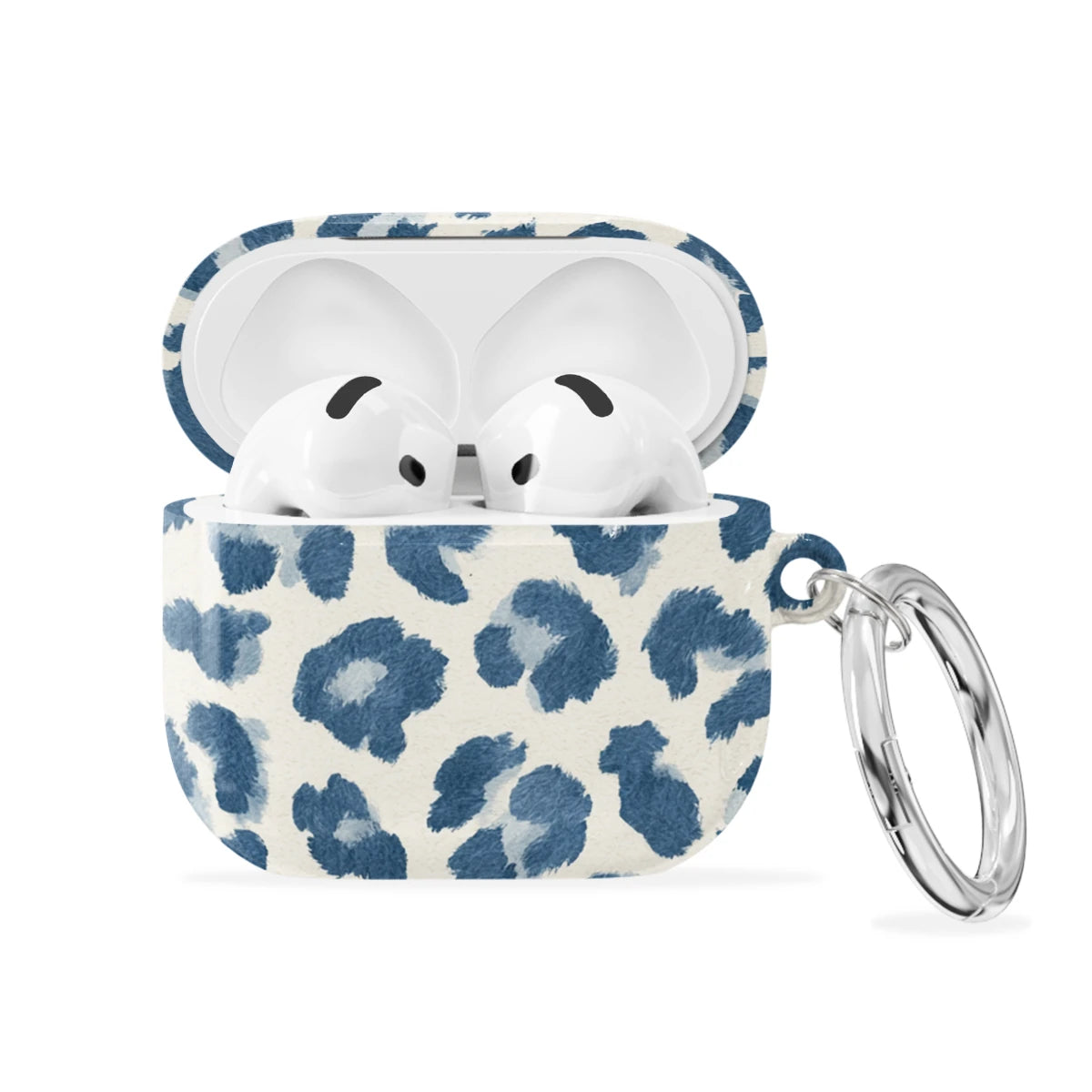 Denim Leopard - AirPods 4 Case