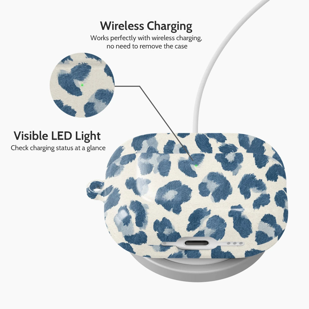Denim Leopard - AirPods Pro 3 Case