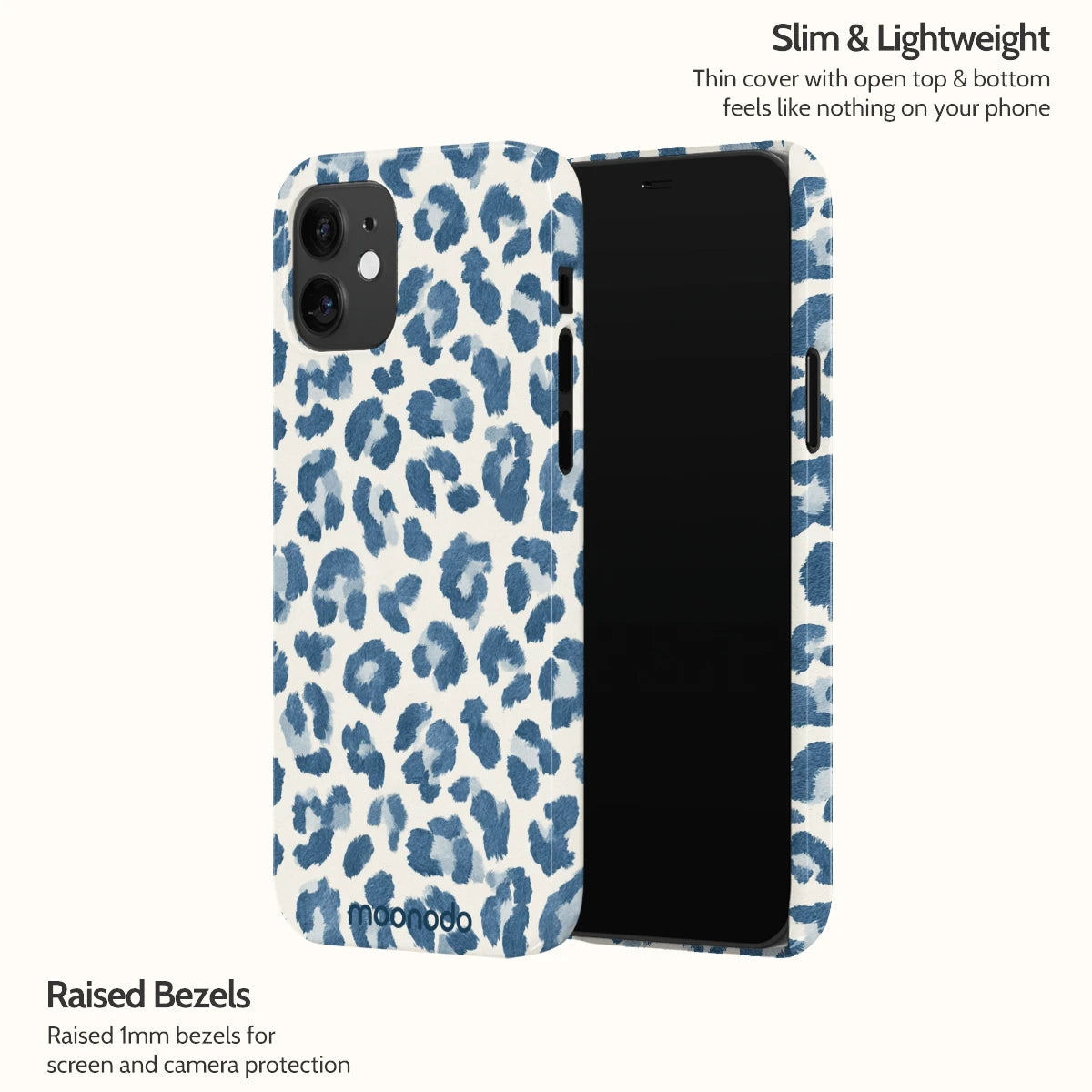 Denim Leopard - iPhone 12 Case