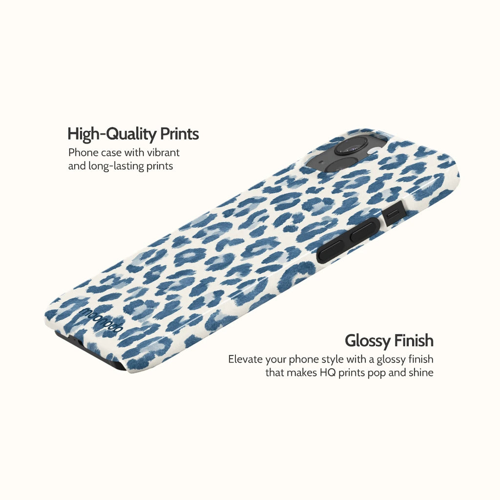 Denim Leopard - iPhone 13 Case