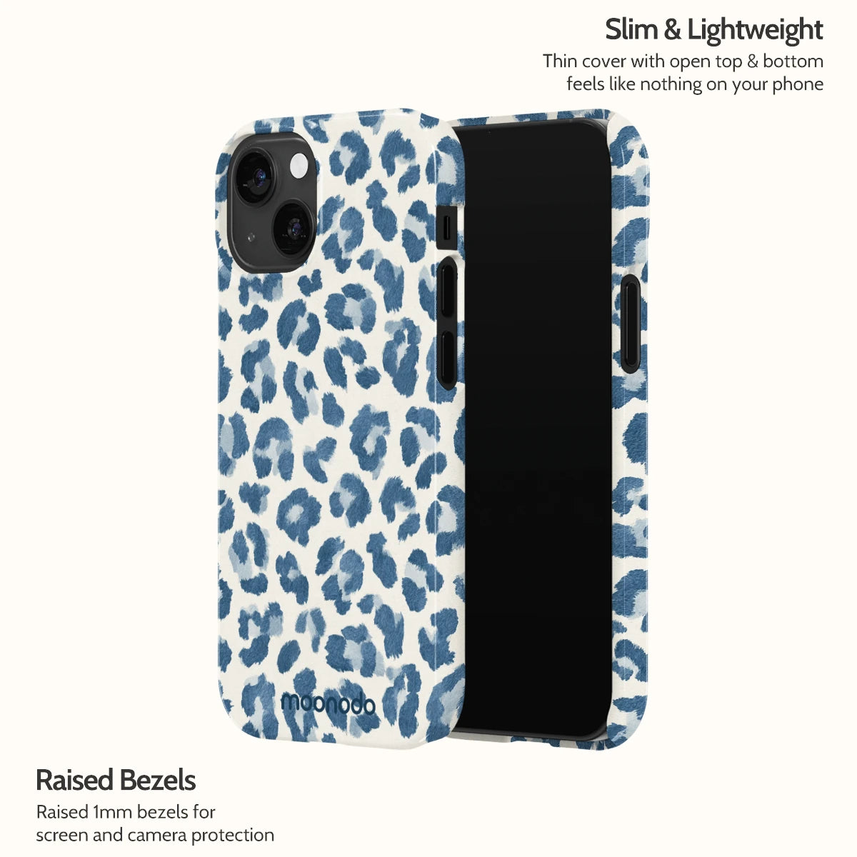 Denim Leopard - iPhone 13 Mini Case