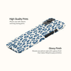 Denim Leopard - iPhone 14 Case