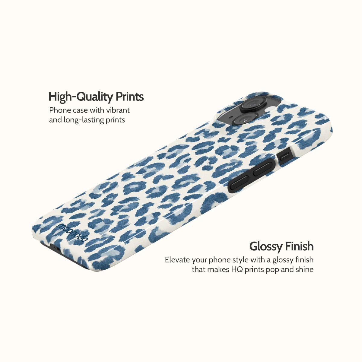 Denim Leopard - iPhone 14 Case