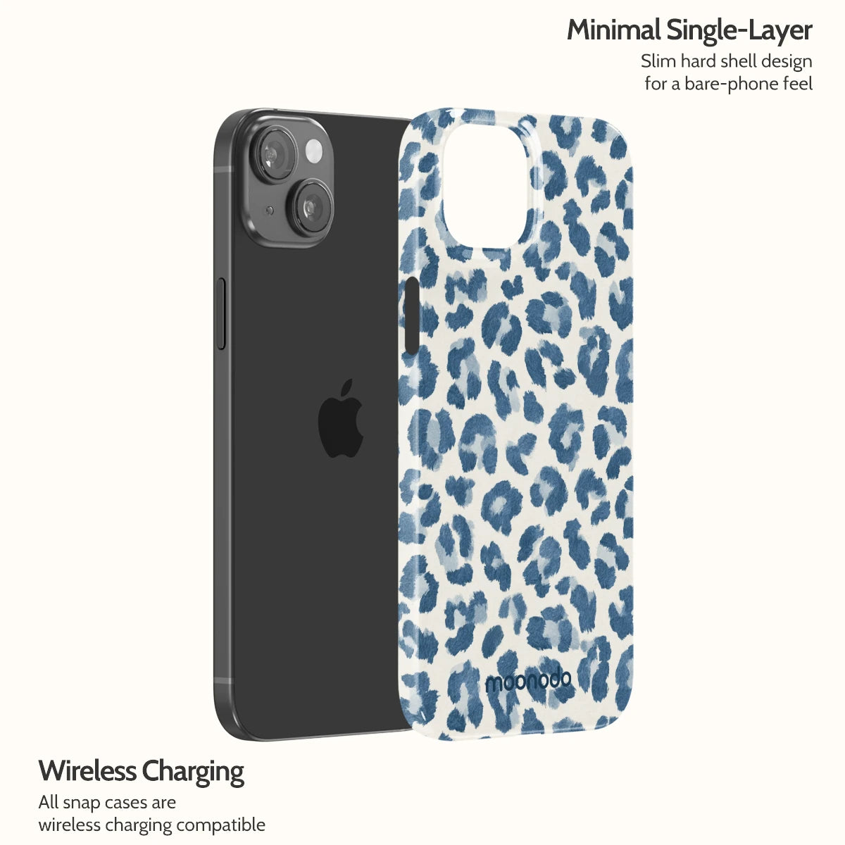 Denim Leopard - iPhone 15 Plus Case