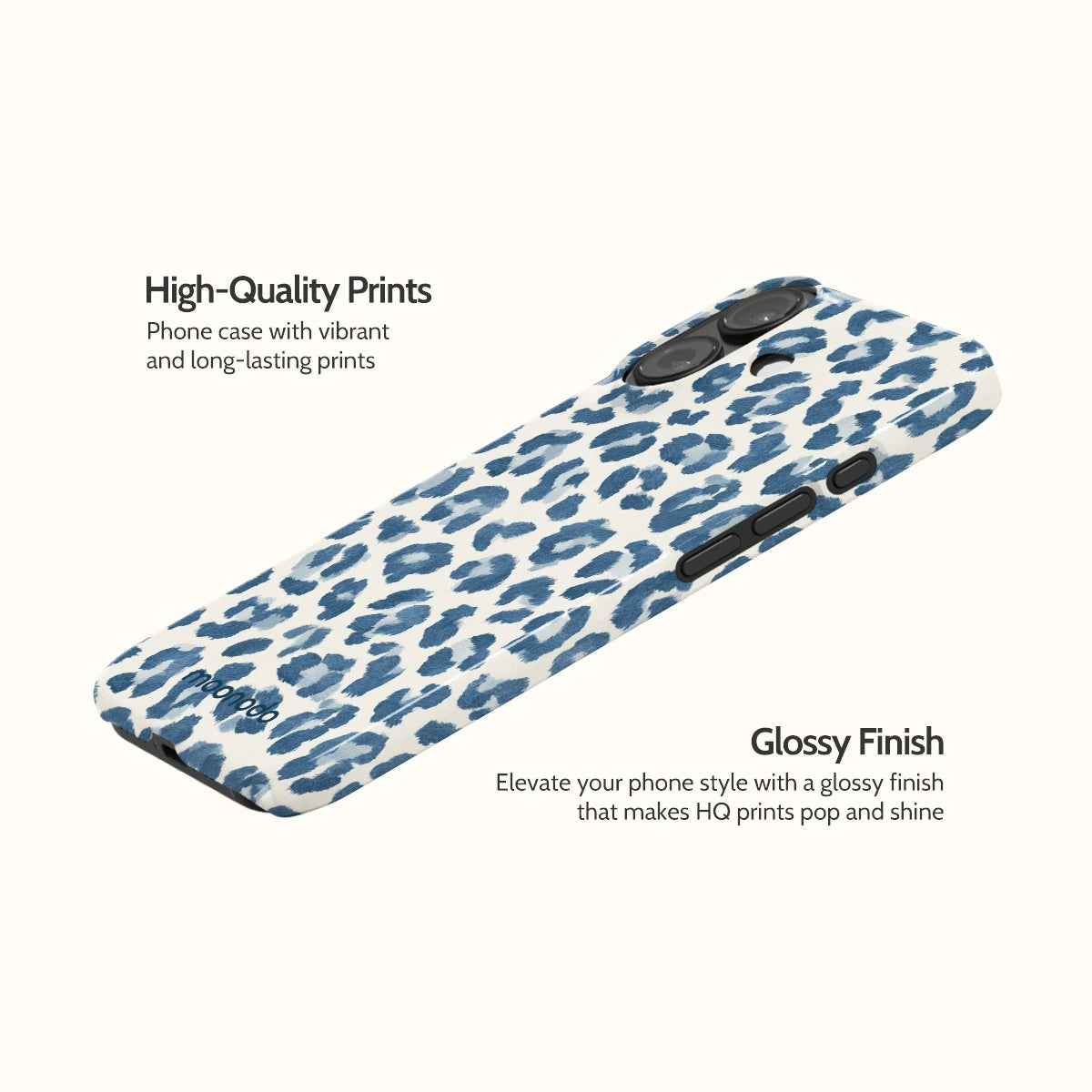 Denim Leopard - iPhone 16 Case