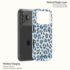 Denim Leopard - iPhone 17 Pro Case