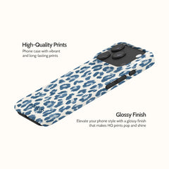 Denim Leopard - iPhone 17 Pro Case