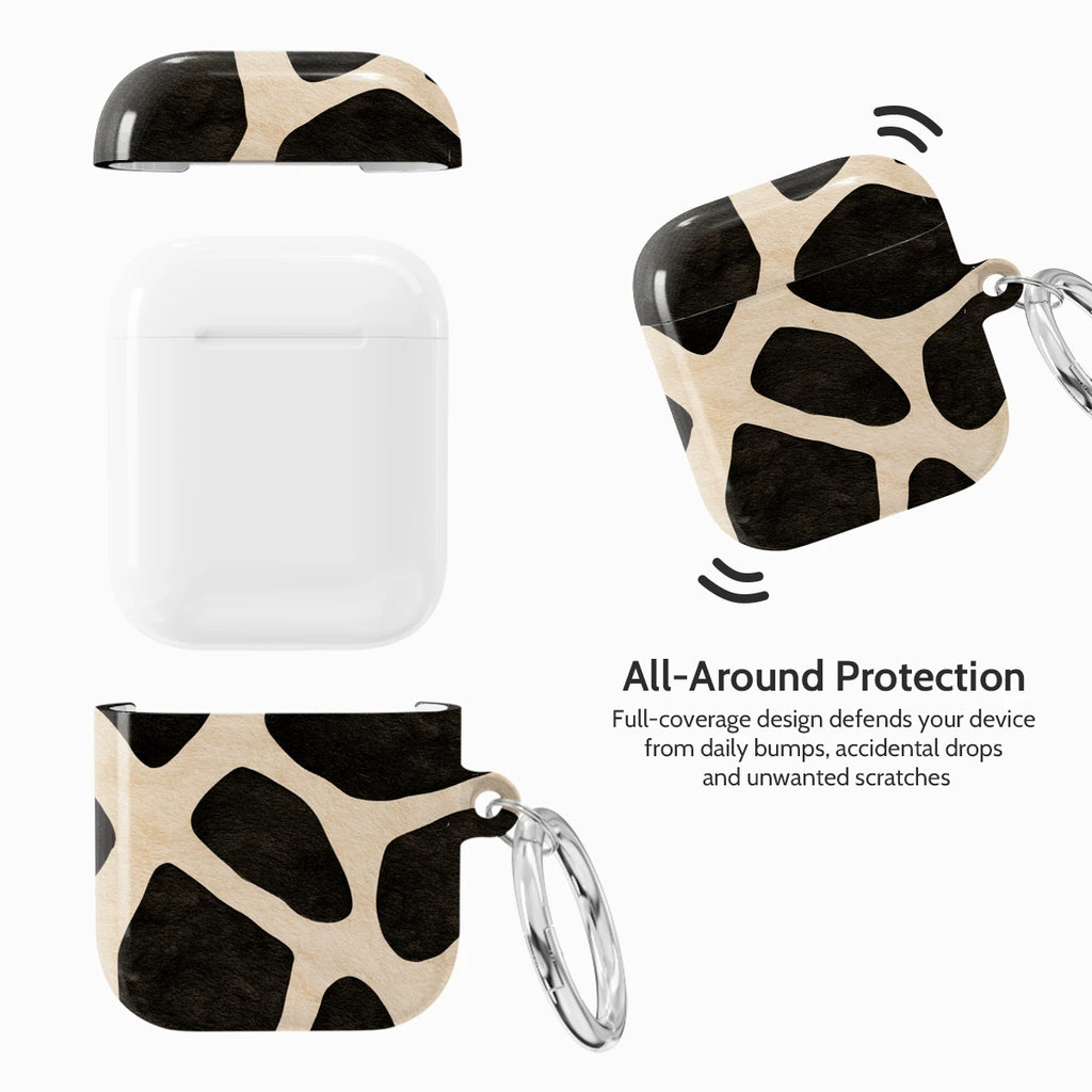 Noir Giraffe - AirPods 1 & 2 Case