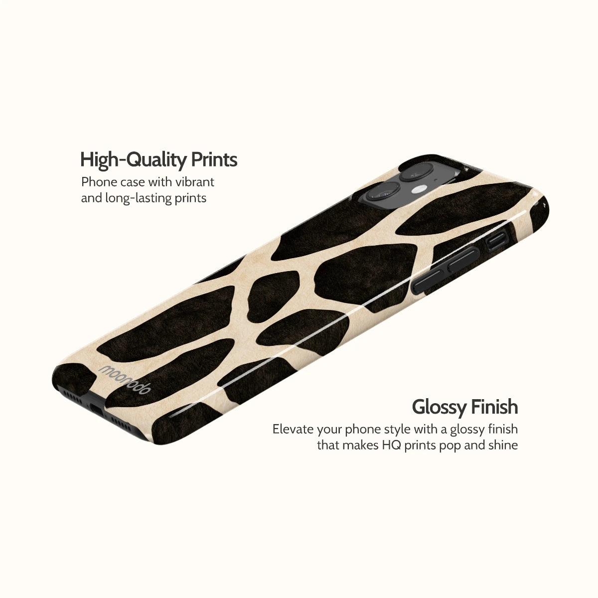 Noir Giraffe - iPhone 11 Case