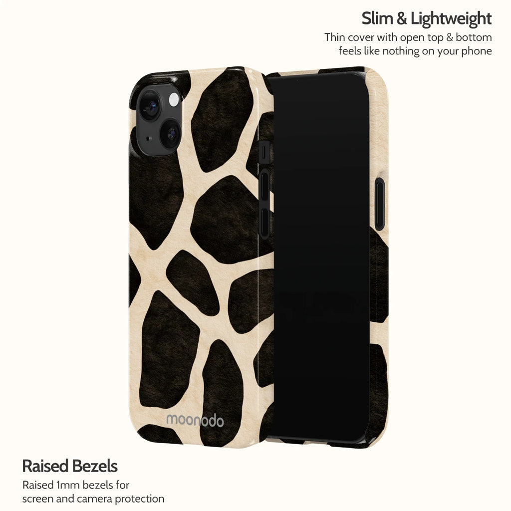 Noir Giraffe - iPhone 13 Case