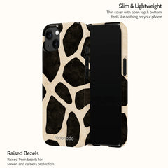 Noir Giraffe - iPhone 13 Case