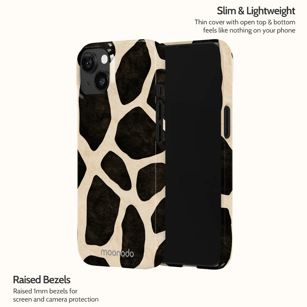 Noir Giraffe - iPhone 14 Case