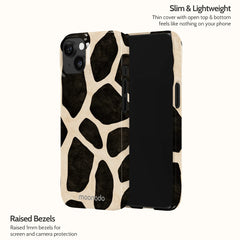 Noir Giraffe - iPhone 14 Case
