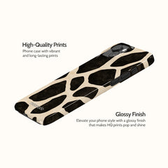 Noir Giraffe - iPhone 14 Plus Case