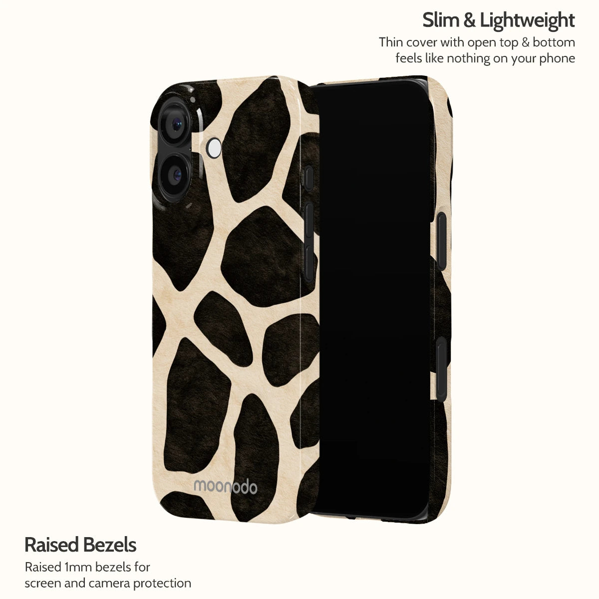 Noir Giraffe - iPhone 17 Case