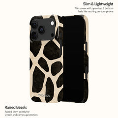 Noir Giraffe - iPhone 18 Pro Case