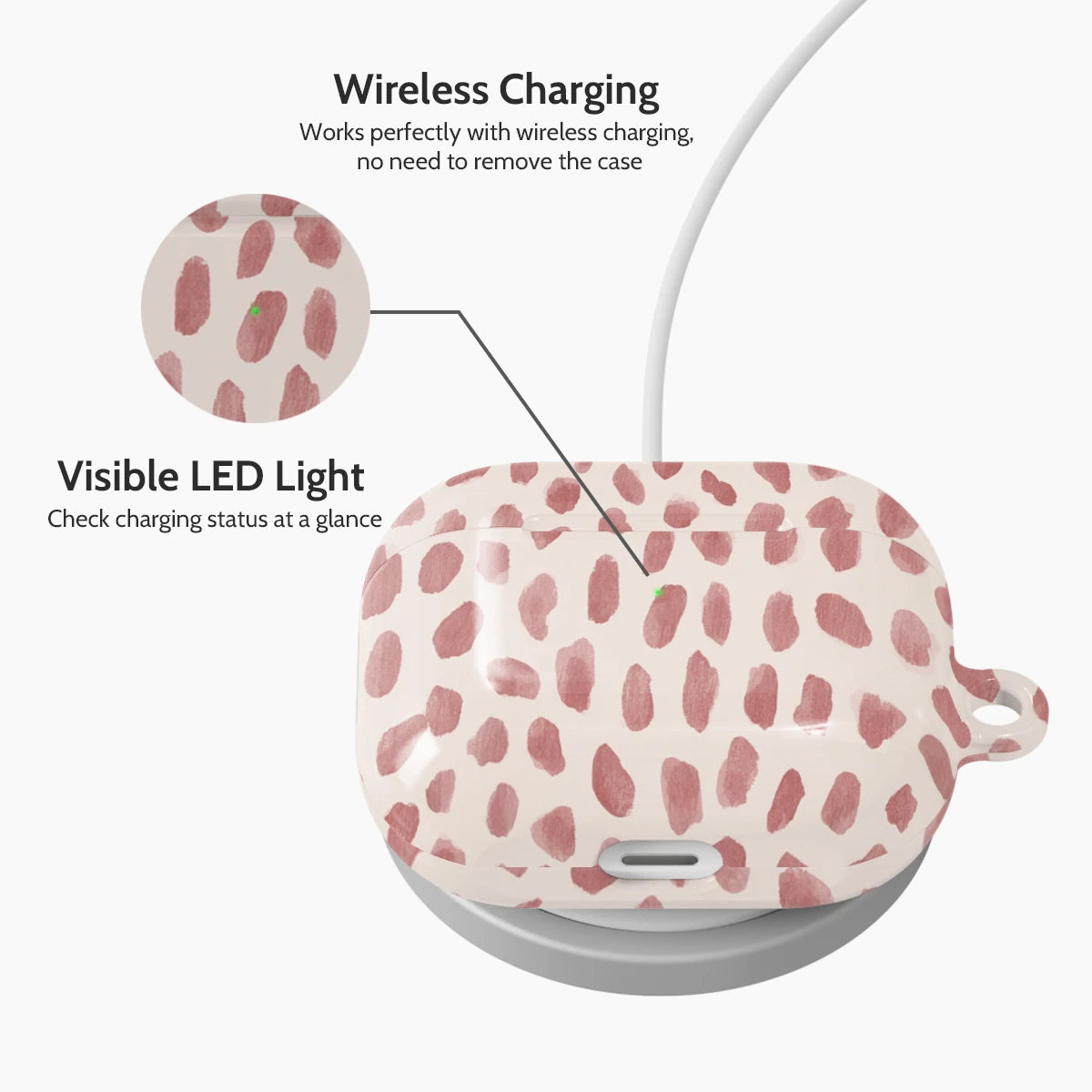 Blush Spots - AirPods 3 Case