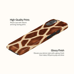 Copper Giraffe - iPhone 13 Case