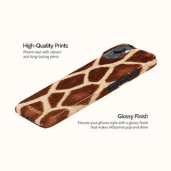 Copper Giraffe - iPhone 14 Case