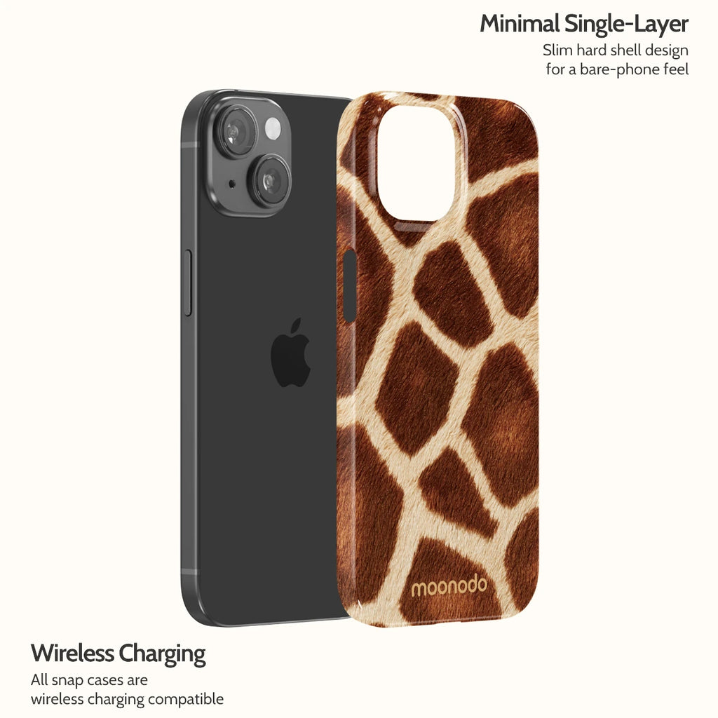 Copper Giraffe - iPhone 15 Case