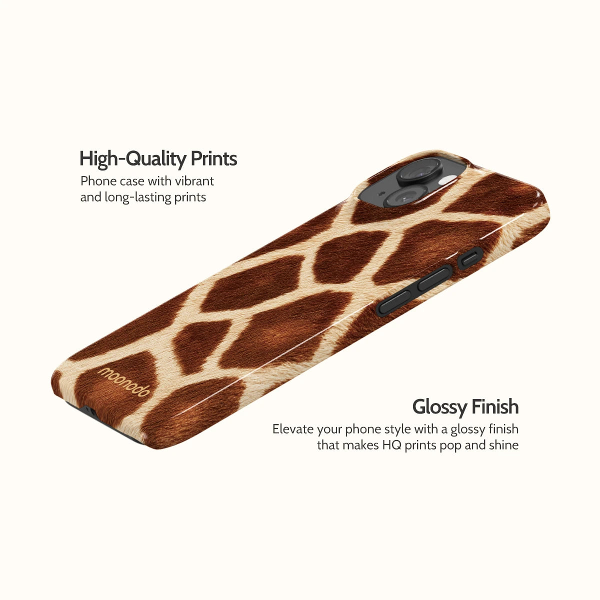 Copper Giraffe - iPhone 15 Case
