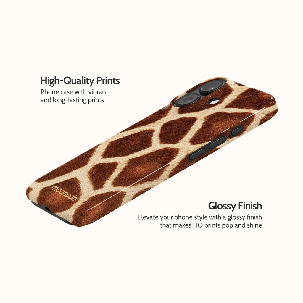 Copper Giraffe - iPhone 16 Case