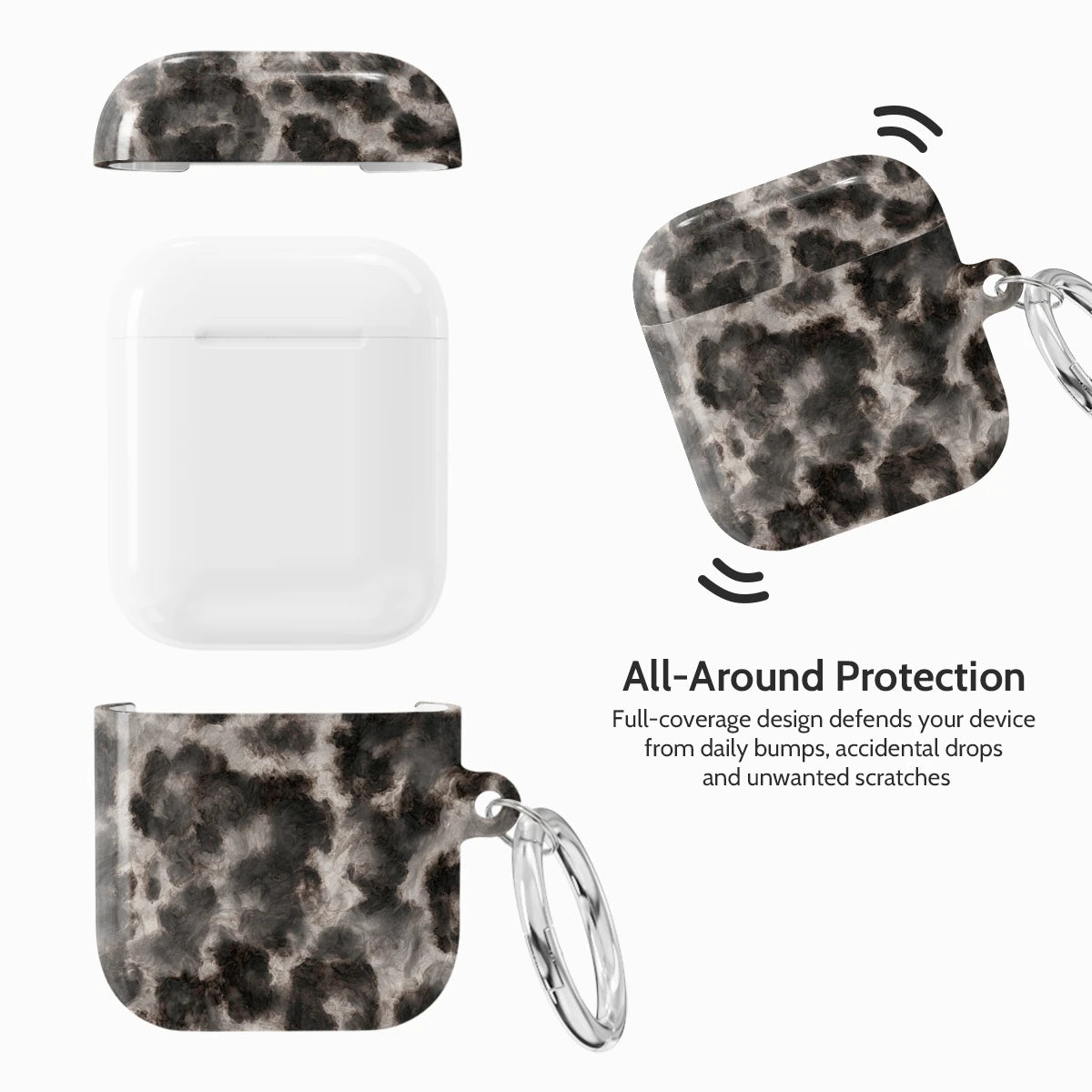 Smoke Resin - AirPods 1 & 2 Case