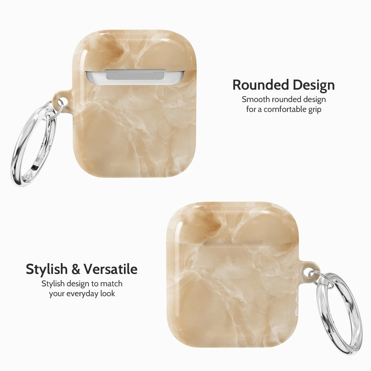 Ivory Resin - AirPods 1 & 2 Case