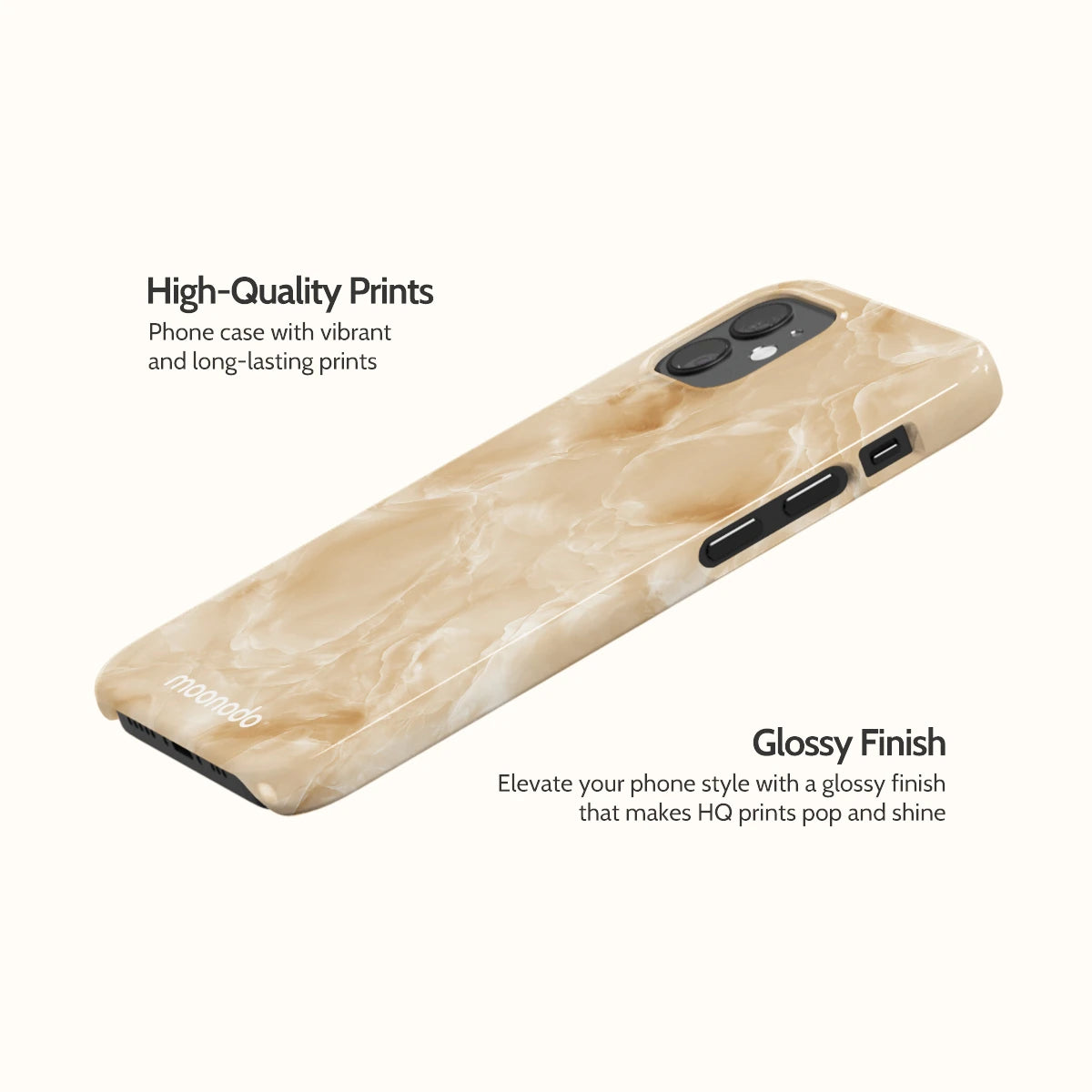 Ivory Resin - iPhone 12 Mini Case