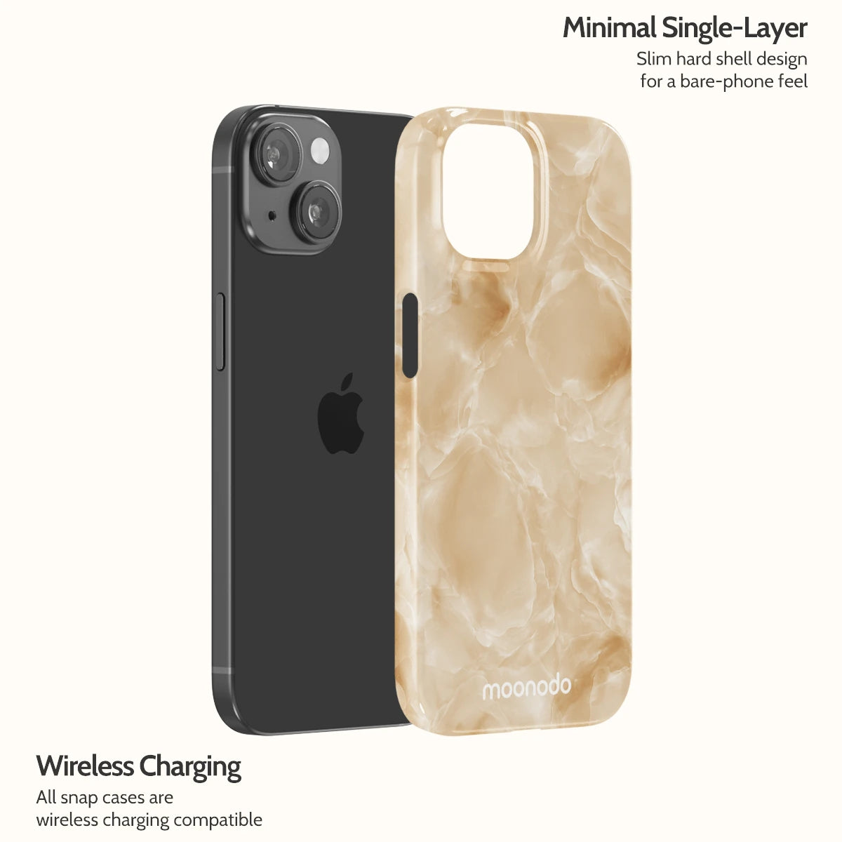 Ivory Resin - iPhone 15 Case