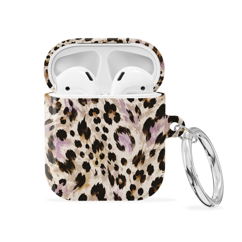 Mauve Leopard - AirPods 1 & 2 Case