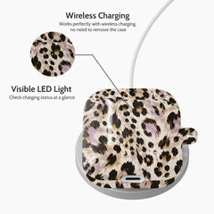 Mauve Leopard - AirPods 1 & 2 Case