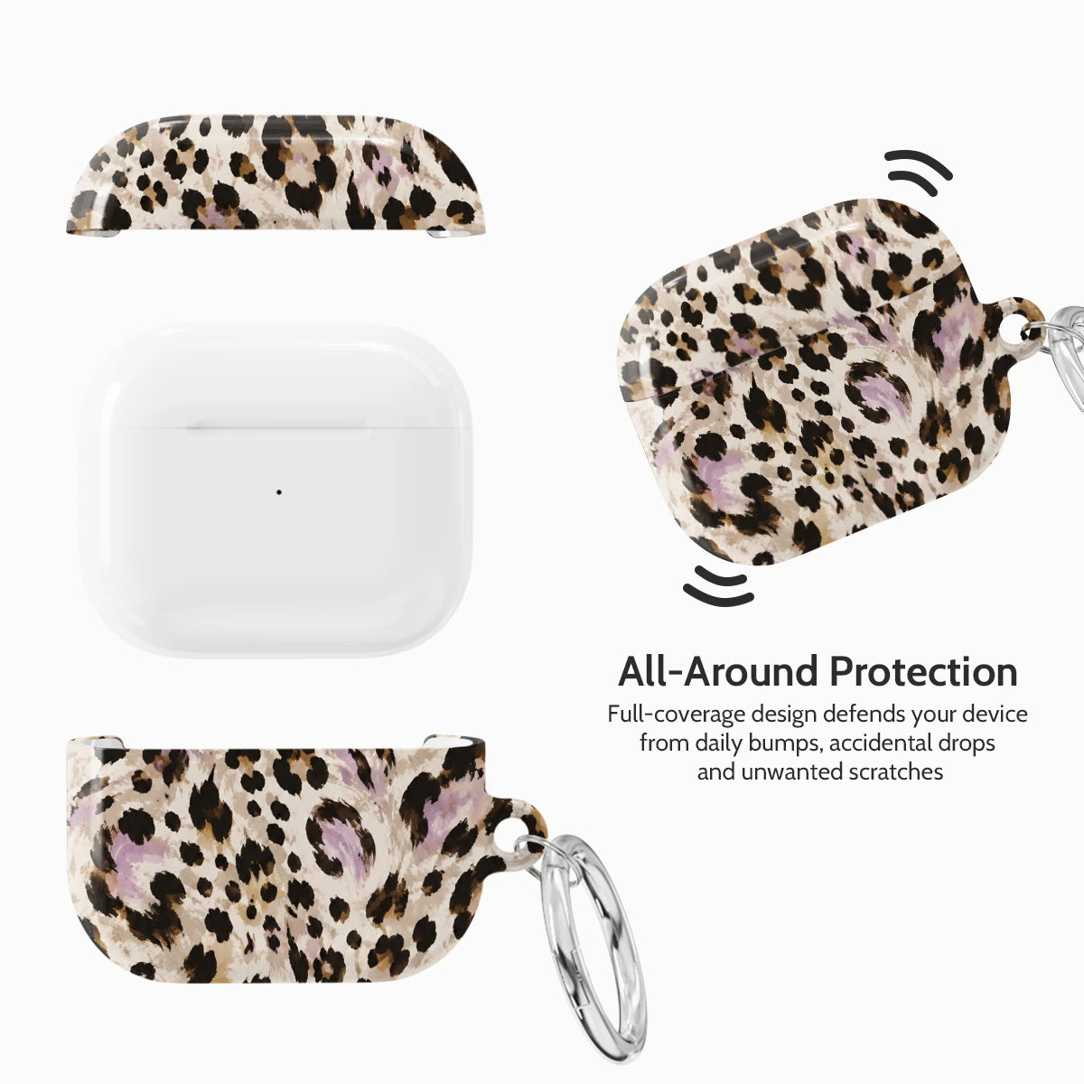 Mauve Leopard - AirPods 3 Case