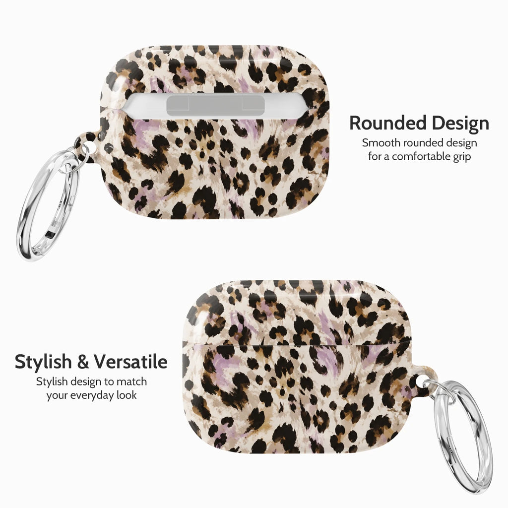 Mauve Leopard - AirPods Pro 1 Case