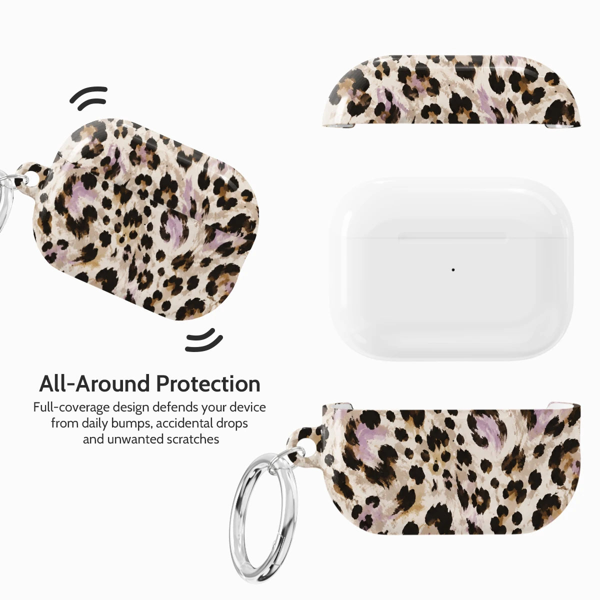 Mauve Leopard - AirPods Pro 2 Case