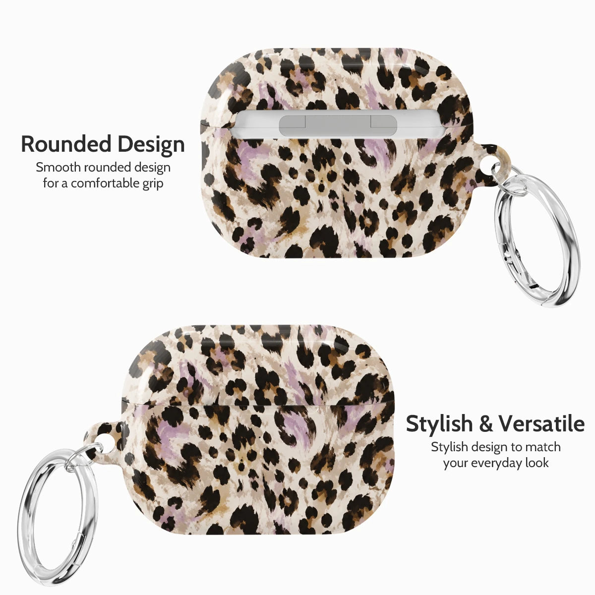 Mauve Leopard - AirPods Pro 2 Case
