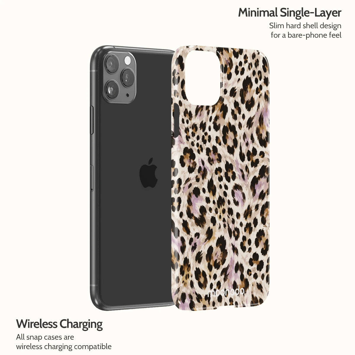 Mauve Leopard - iPhone 11 Pro Max Case