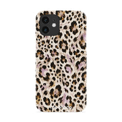 Mauve Leopard - iPhone 12 Case