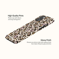 Mauve Leopard - iPhone 12 Pro Max Case