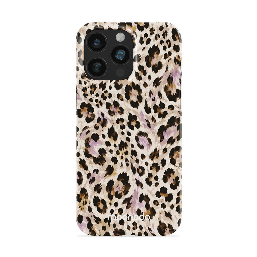 Mauve Leopard - iPhone 15 Pro Max Case