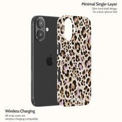 Mauve Leopard - iPhone 17 Case