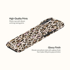 Mauve Leopard - iPhone 17 Case