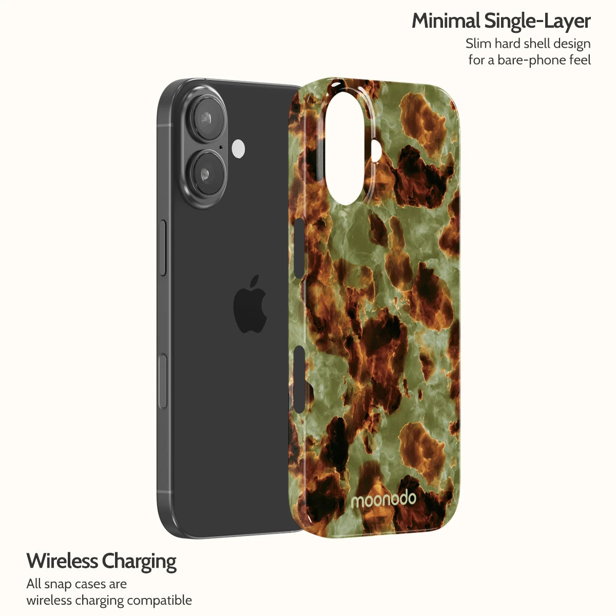 Moss Resin - iPhone 17 Case