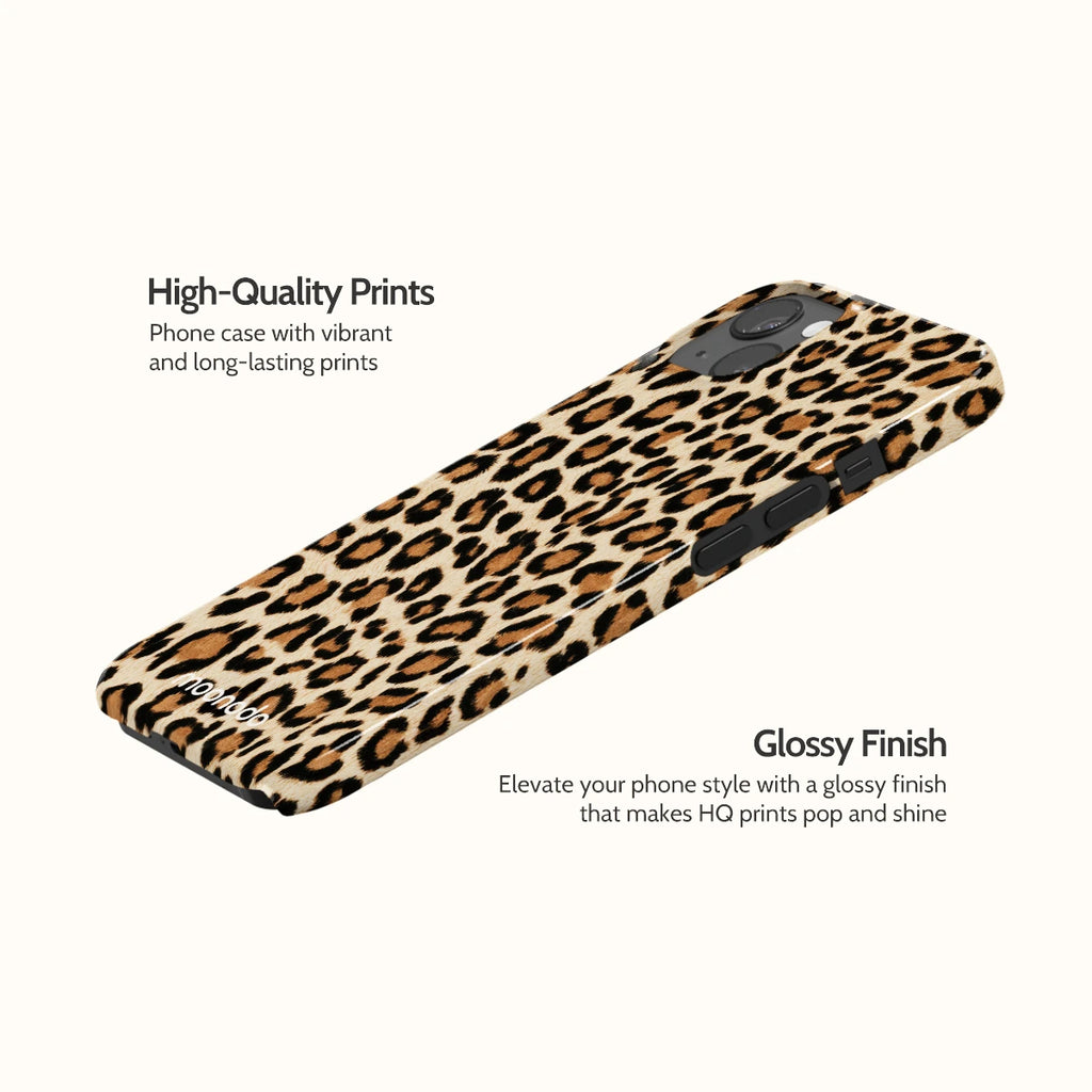 Tawny Leopard - iPhone 13 Case