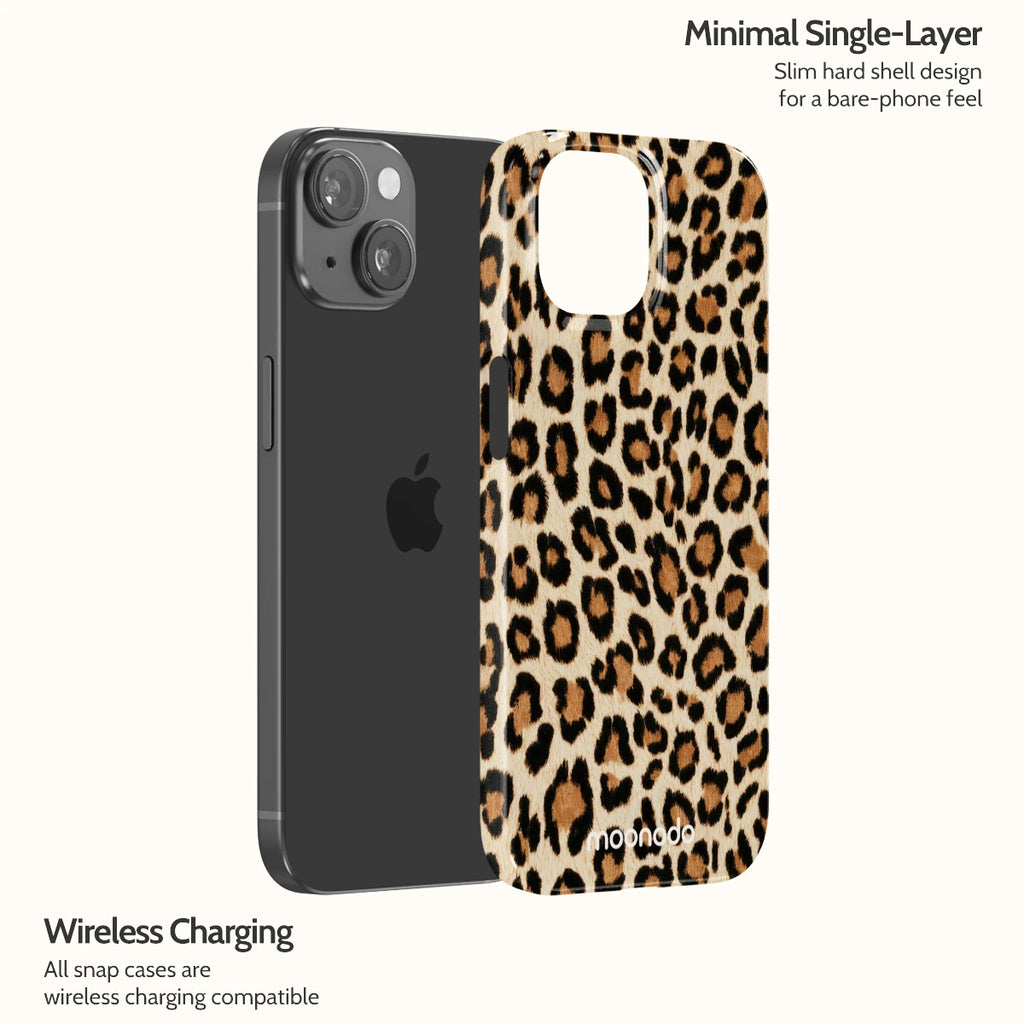 Tawny Leopard - iPhone 15 Case
