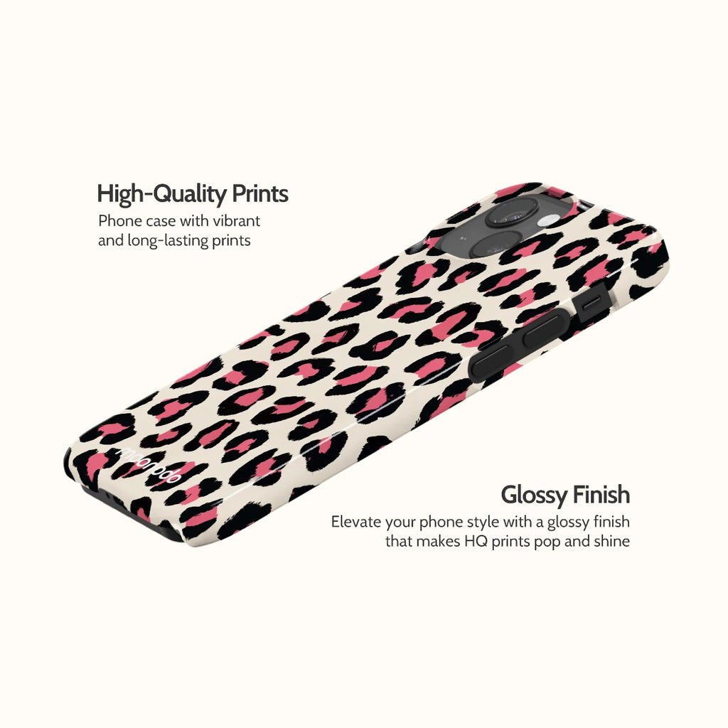 Petal Leopard - iPhone 13 Mini Case