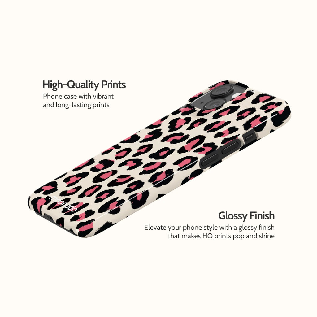 Petal Leopard - iPhone 14 Case