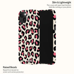 Petal Leopard - iPhone 15 Case